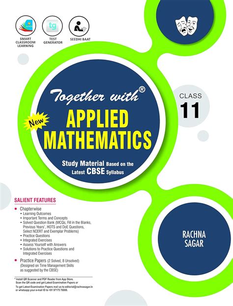 Together With Applied Mathematics Study Material for Class 11 ( New ...