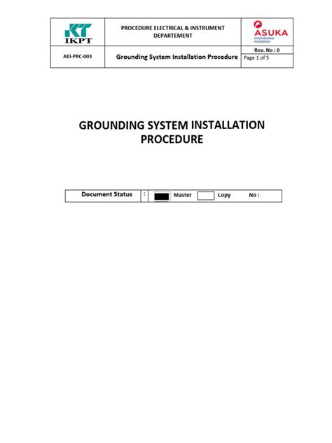 Image result for Grounding System Installation