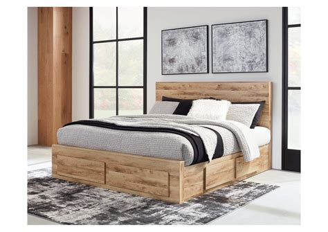 Hyanna Queen Panel Storage Bed with 1 Under Bed Storage Drawer