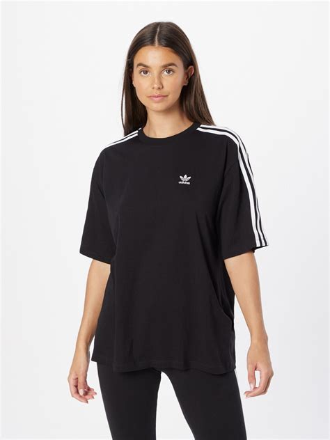 Adidas Adicolor Classics Oversized Short Sleeve T-Shirt Schwarz (IB7449 ...