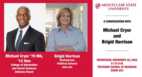 A Conversation with Michael Cryor and Brigid Harrison - University ...