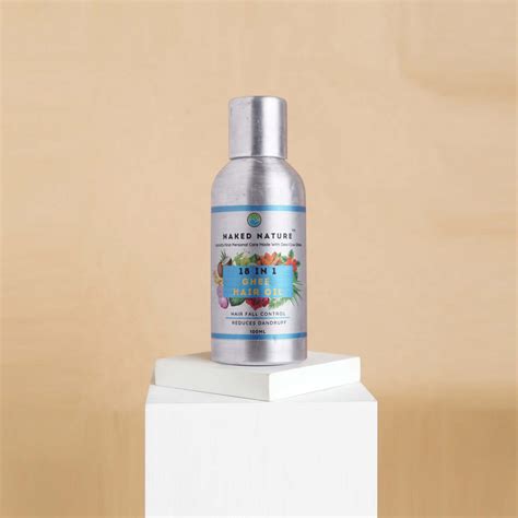 Naked Nature Ghee Hair Oil - Reduces Hair-fall and Strengthens Hair Roots.
