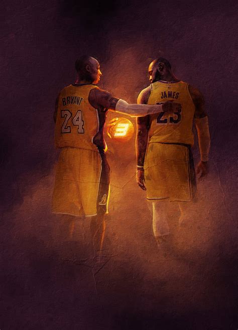 Lebron James And Kobe Bryant Wallpaper