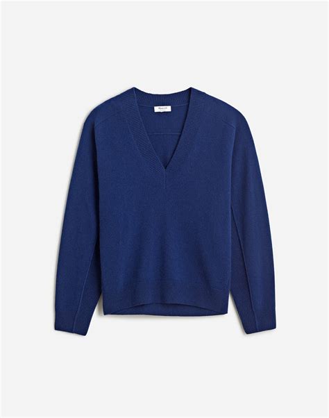 Cashmere V-Neck Sweater | Madewell