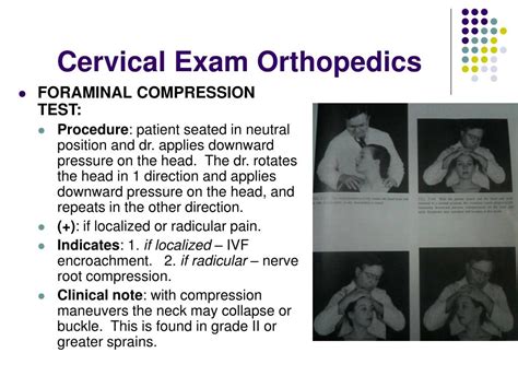 Image result for Max Cervical Compression Test