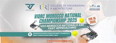 VIQRC MOROCCO NATIONAL CHAMPIONSHIP 2025, UIR - Sciences Po Rabat, 15 ...