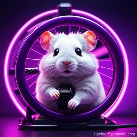 hamster on a wheel Prompts | Stable Diffusion Online