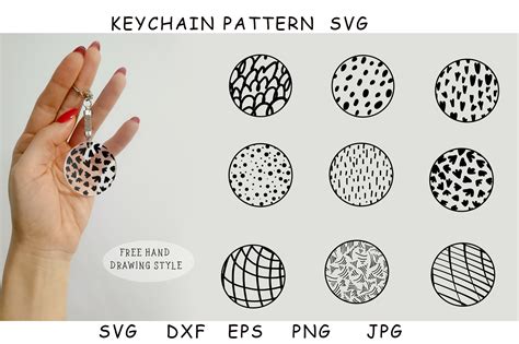 Image result for Circle Pattern On Keychain Felt