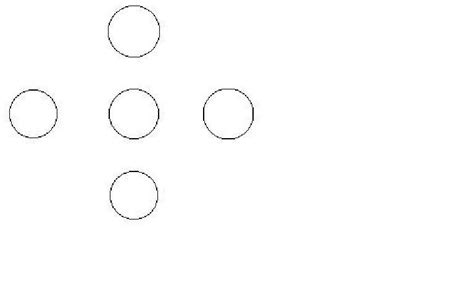 place the digits 1,2,3,4 and 5 in the circles so that the sums across ...