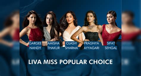 You can choose the winner of LIVA Miss Popular Choice! Learn more here ...