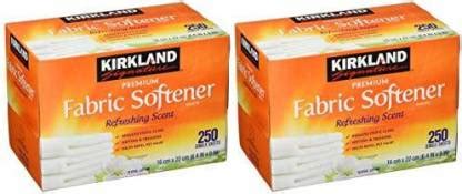 Kirkland Signature Fabric Softener Sheets 250Ct (2Packs) Regular ...