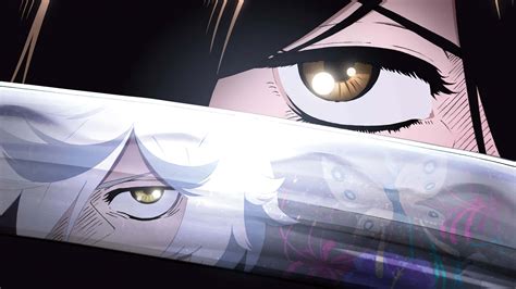 Download Intense_ Anime_ Eyes_ Reflection Wallpaper | Wallpapers.com
