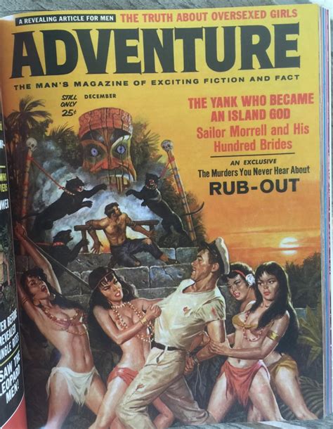 vintage Men’s Magazines adventure 的图像结果