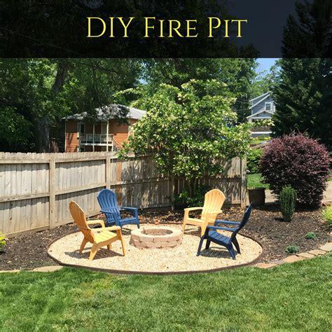 How To Build A Fire Pit Patio With Pea Gravel at Elaine Philson blog