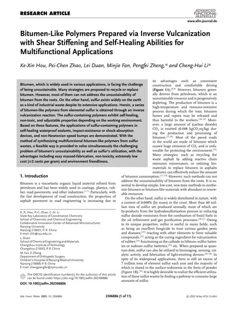 Image result for Inverse Vulcanization