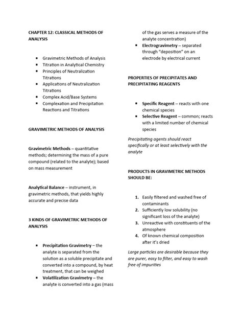 Image result for Classical Method of Analysis