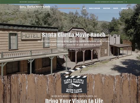 Santa Clarita Movie Ranch - Santa Clarita Website Design