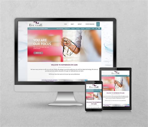 McPherson Eye Care on Behance