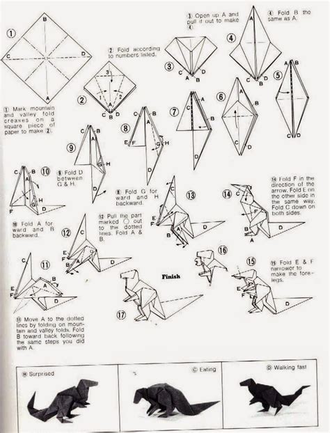 Origami Dragon Instructions Printable