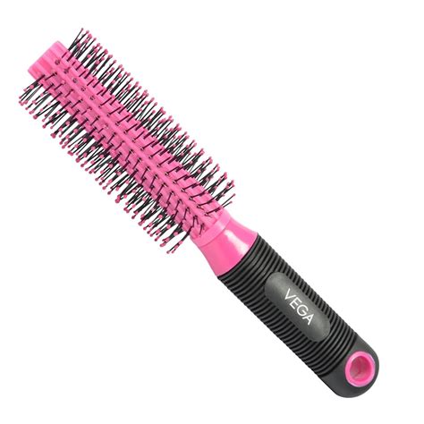 Buy Vega Round Hair Brush (India's No.1* Hair Brush Brand) For Adding ...