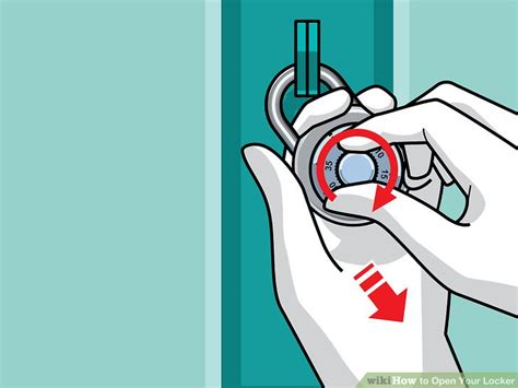 Image result for How to Open a Locker