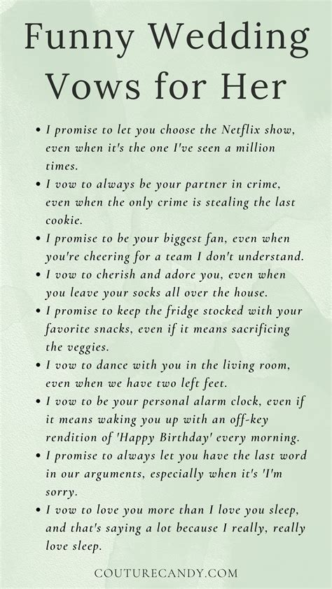 Unforgettable wedding vow ideas unique and heartfelt examples – Artofit