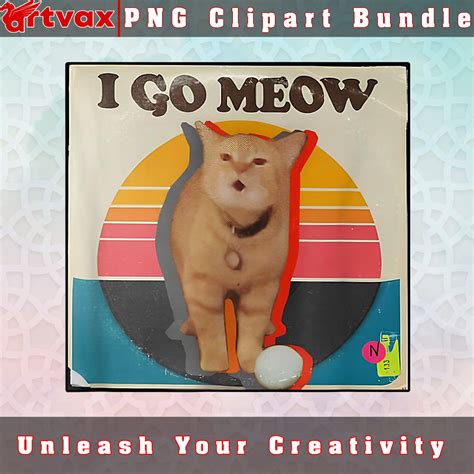 i go meow PNG - ArtVax