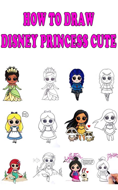 Image result for Disney Princess Drawing Tutorials