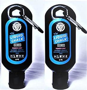 Body Mechanics Liquid Chalk (Pack of 2) for Weightlifting, Calisthenics ...