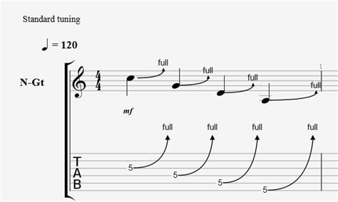 Image result for MuseScore Bend Symbol