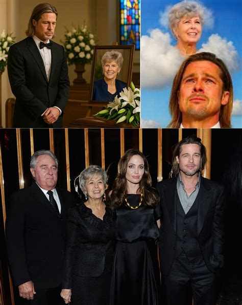 Hollywood is mourning alongside Brad Pitt after the loss of his beloved ...