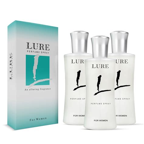 Buy LURE Perfume Spray for Women (50ml, Pack of 3) Online at Low Prices ...