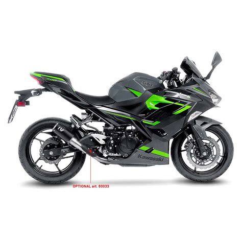 LV CORSA BLACK EDITION for Kawasaki Ninja 400 2022 - 2023 | LeoVince