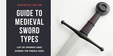 Image result for Middle-Age Sword Types