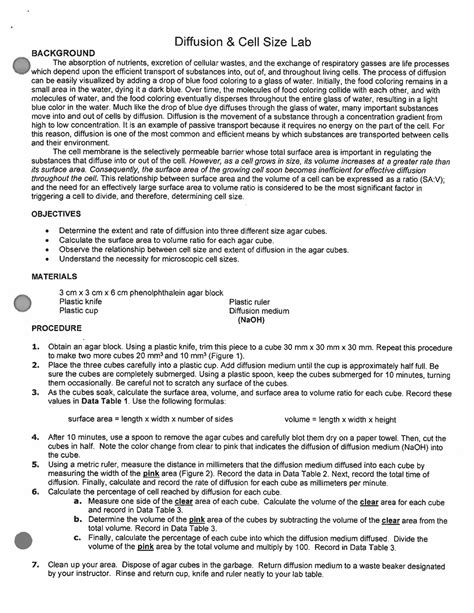 Image result for Cell Diffusion Lab