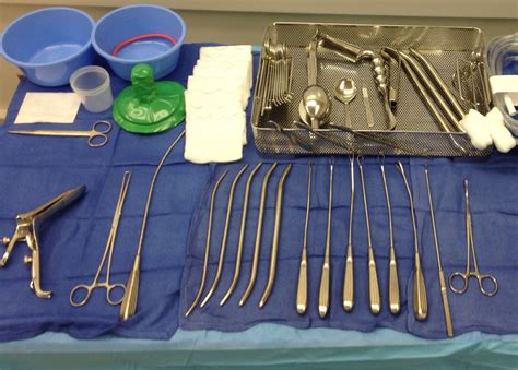 My D&C set up | Surgical tech, Surgical technologist student, Surgical ...