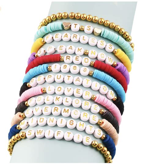 clay bead bracelet ideas taylor swift