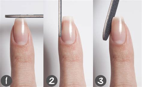 Image result for How to File Tips Nails