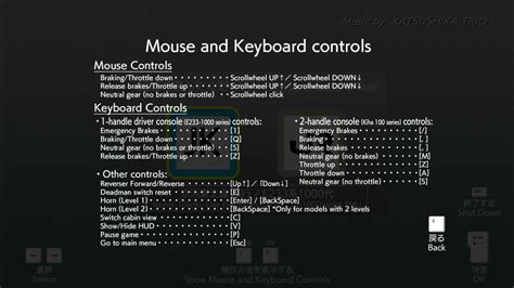Image result for Train Simulator Keyboard Layout