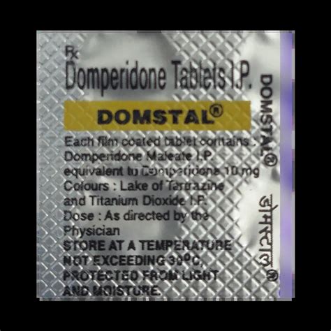 Domstal 10mg Tablet for Nausea & Vomiting – Price, Uses, Side Effects ...