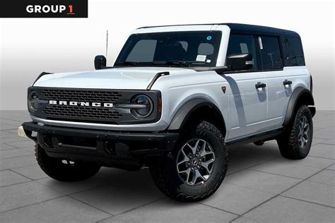 New 2025 Ford Bronco Badlands® 4 Door in Houston #SLA52486 | Group 1 Automotive