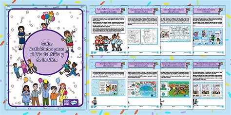 Guía: Actividades para el Día del Niño y de la Niña