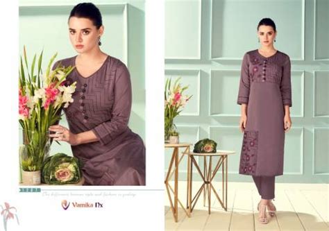 Vamika Magic Pure Viscose Kurti With Bottom Collection :textileexport