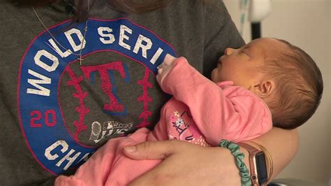 Texas Rangers fan goes into labor while waiting for authograph | wfaa.com