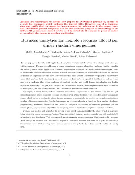 Management Science Journal 的图像结果