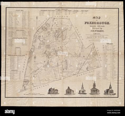 Map Of Massachusetts Foxboro
