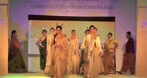 NIFT Fashion Show 2018 | Chhattisgarh State Handloom Department