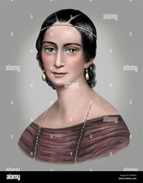 Clara Schumann 1819-1896 German Pianist Composer Stock Photo - Alamy