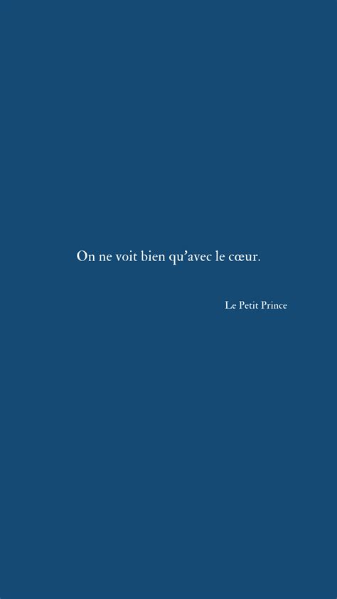 Le Petit Prince | Inspirational french quotes, French words quotes ...