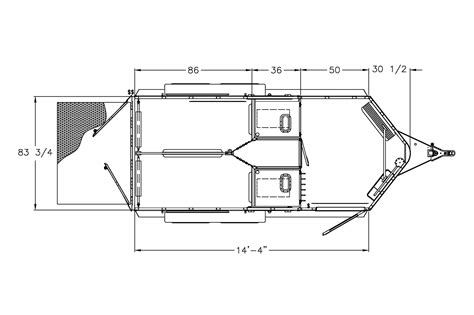 Featherlite Trailer Floor Plan The Two Plus One Classic – Kingston